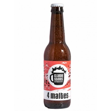4 Malts Les Clandestines Craft Beer 33cl
