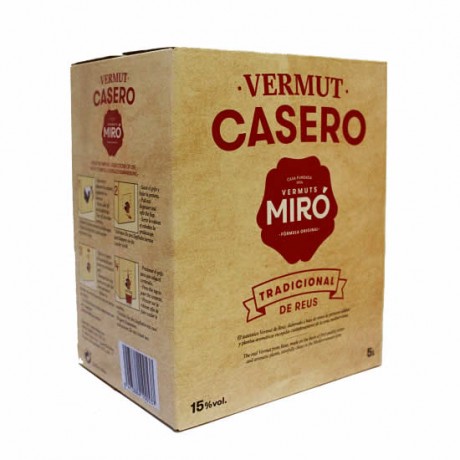 Miró Bag in Box Vermouth 5L