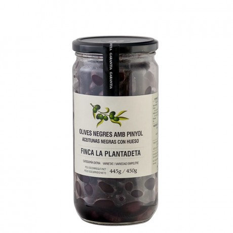Aceitunas Negras Finca Plantadeta 500gr